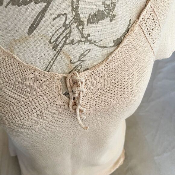 Kate Hill Womens Sweater Blouse Size Large Knit Minimalist Simple Clean Modern - Picture 3 of 12